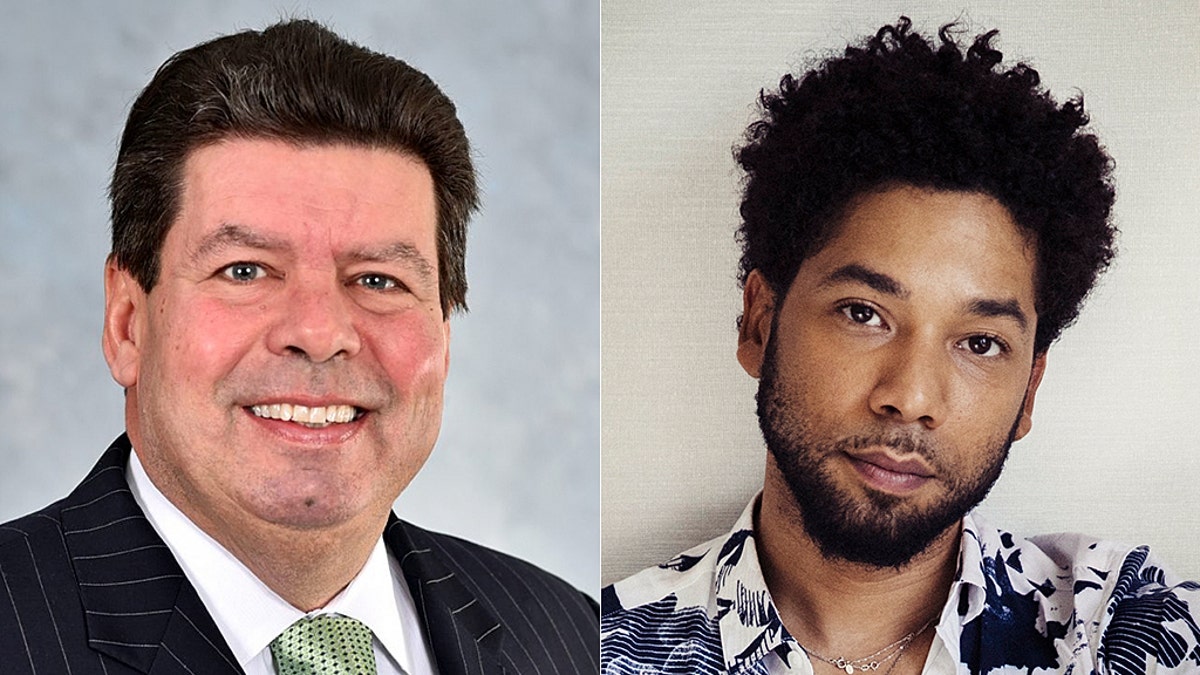 Illinois Rep. Michael McAuliffe (left) is introducing a bill to prevent companies that employ Jussie Smollett (right) from receiving state tax film credits.