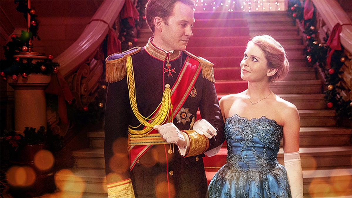 "A Christmas Prince" stars Ben Lamb and Rose McIver as Prince Richard and Amber.