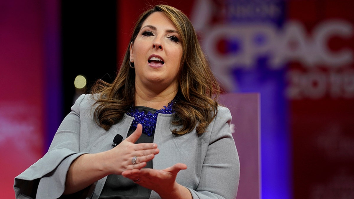 Republican National Committee chairwoman Ronna McDaniel speaks at the Conservative Political Action Conference (CPAC) at National Harbor in Oxon Hill, Maryland, U.S., February 28, 2019. REUTERS/Kevin Lamarque.