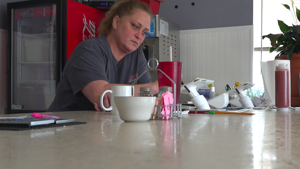 Nese’s Country Cafe, a couple of miles from the General Motors Lordstown plant is struggling after the recent closure announcement.