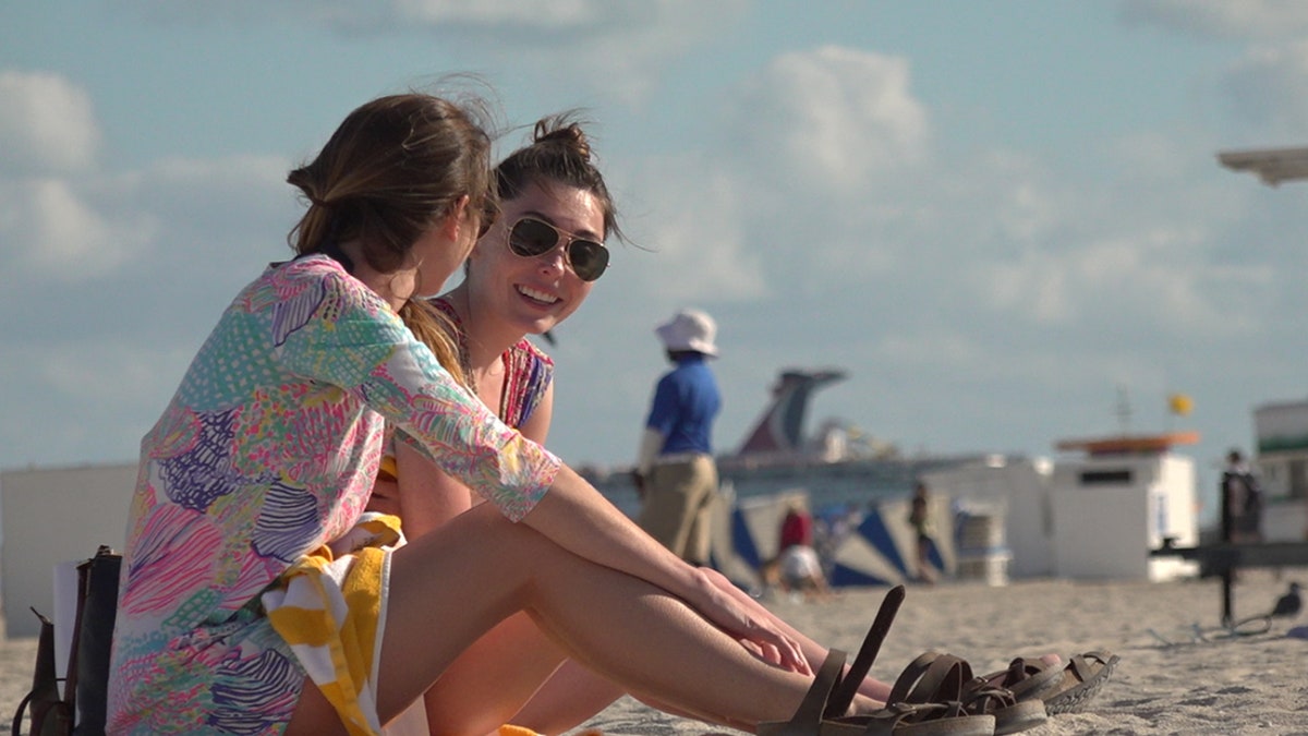 Spring breakers on the beach say this years police campaign is startling, if anything