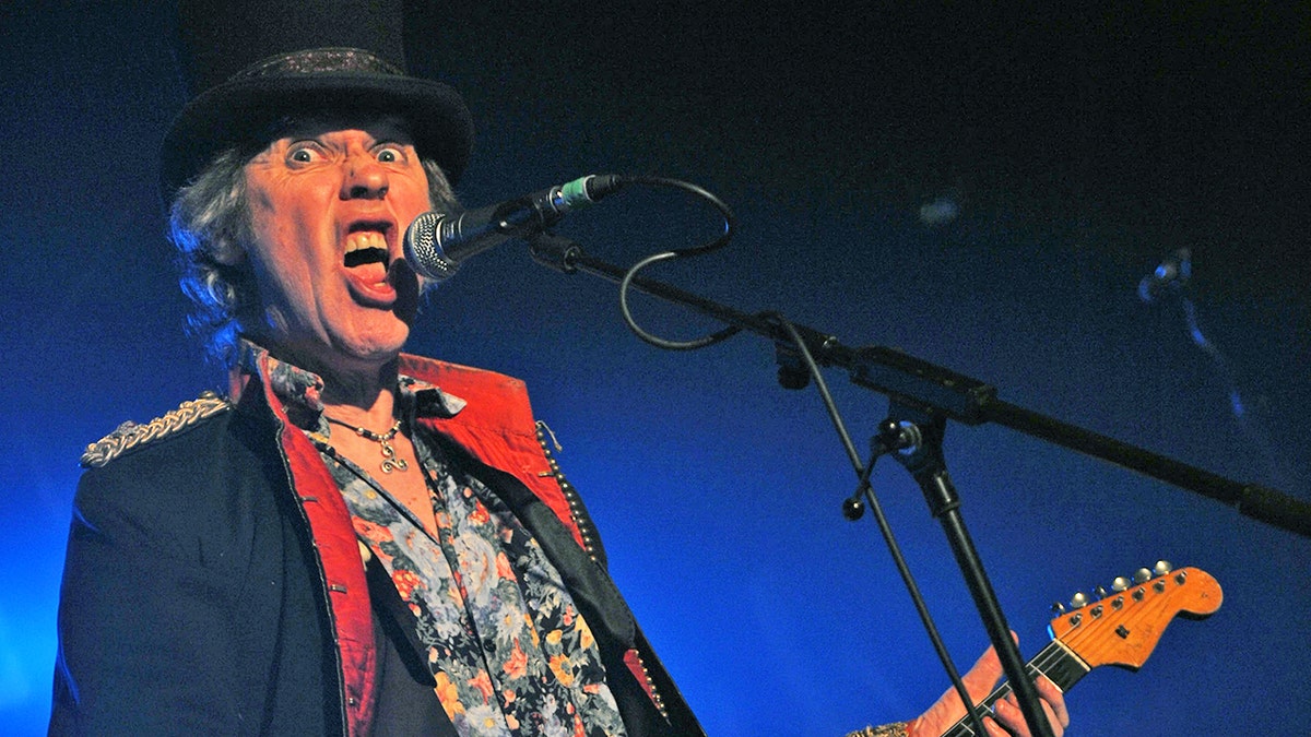 PRESTATYN, UNITED KINGDOM - DECEMBER 3: Bernie Torme from GMT, live on stage at Hard Rock Hell 2009, Prestatyn Sands, Wales, December 3, 2009. (Photo by Kevin Nixon/Metal Hammer Magazine/Team Rock via Getty Images)