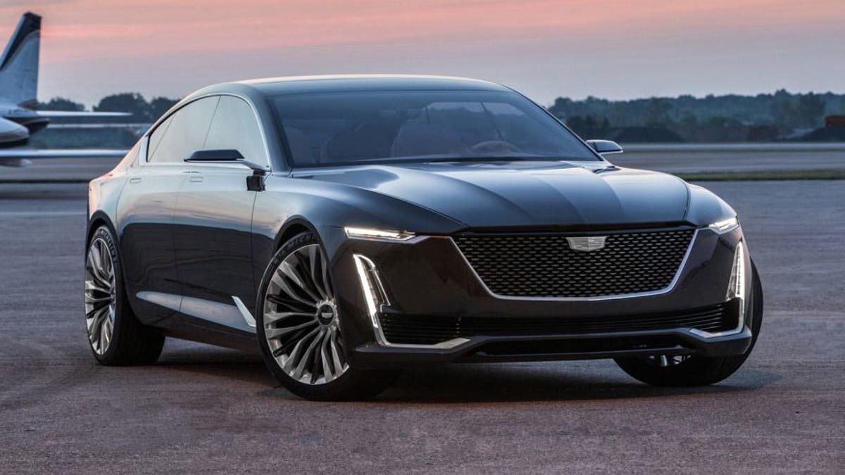 The 2016 Cadillac Escala concept previewed the CT5's design.