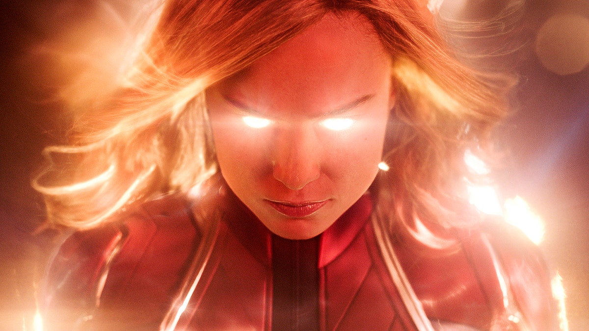 This image released by Disney-Marvel Studios shows Brie Larson in a scene from 