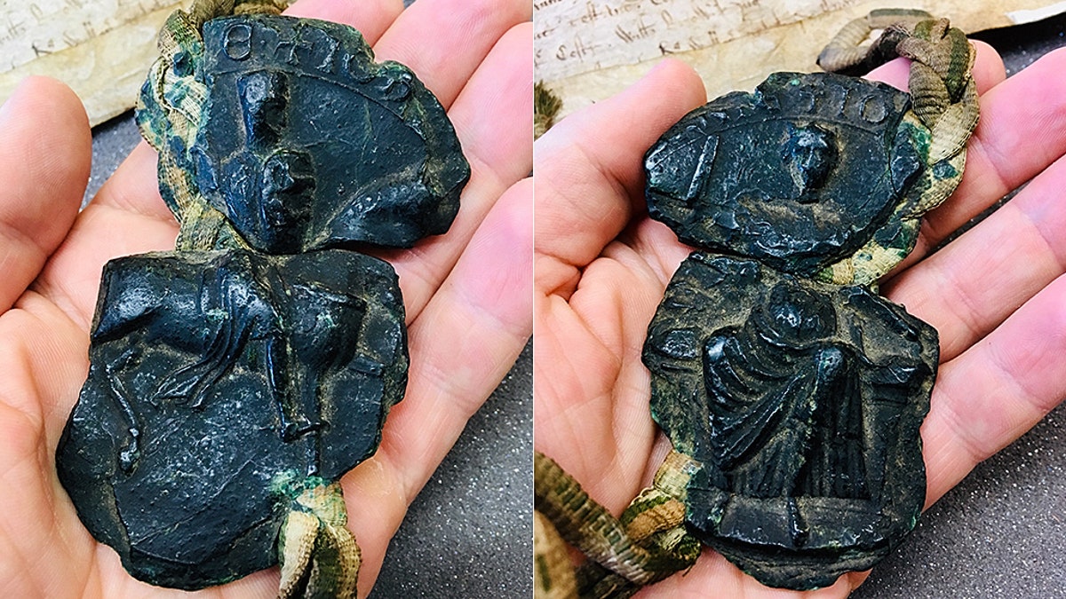 Royal charter wax seal