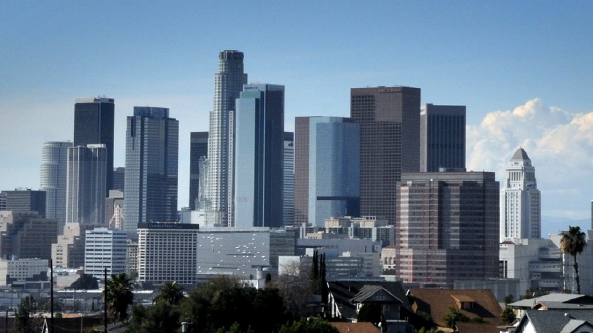 The temperature did not reach 70 degrees in downtown Los Angeles for all of February -- the first time in at least 132 years when forecasters began recording data, according to a report.