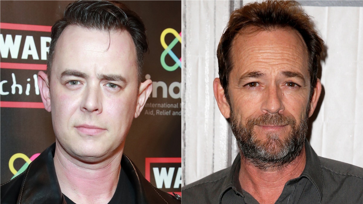 Colin Hanks and Luke Perry