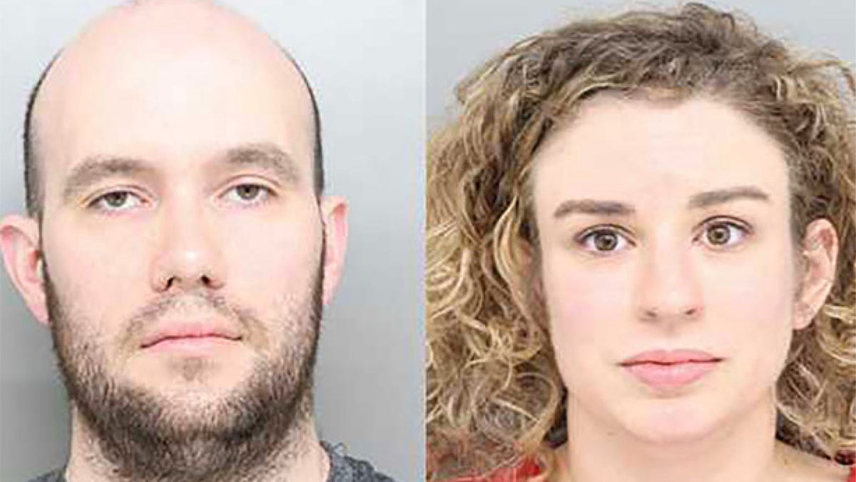 Michael Mathisen, 30, (l.) and Lauren Wilder, 31, have been accused by cops of having sex in public on the Cincinnati Ferris Wheel Thursday. (Hamilton County Sheriff's Office)