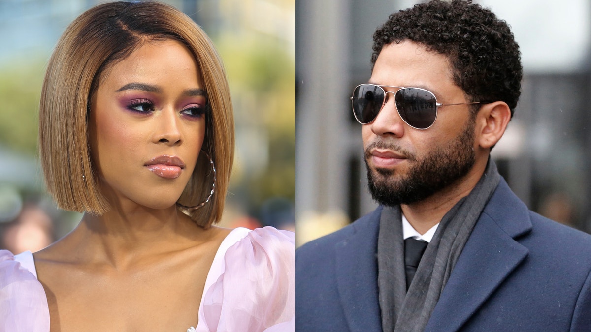 Serayah McNeill and Jussie Smollett of 