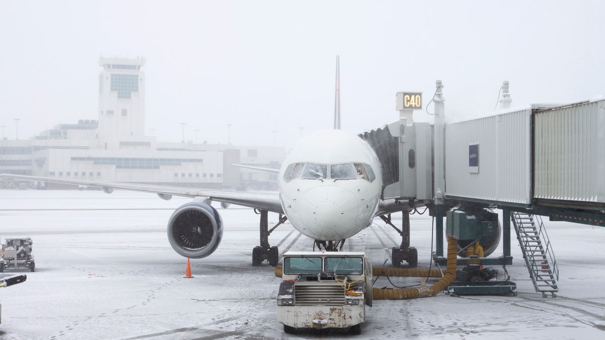 A blizzard is defined as having winds stronger than 35 mph, combined with snow and "very poor visibility."