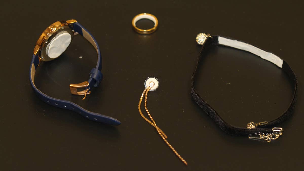 Different types of jewelry could be used. (Mark Prausnitz, Georgia Tech)