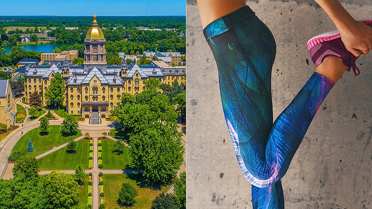 Mom pleads with Notre Dame female students to stop wearing leggings sparks backlash