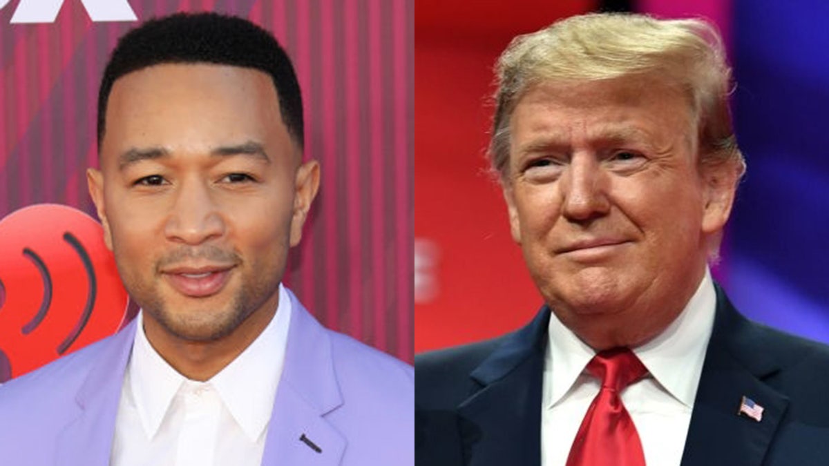 John Legend said?that President Trump "needs to apologize for demonizing Muslims" after 50 people were killed at mosque shootings in New Zealand.