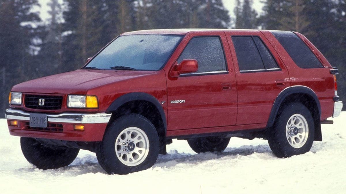 The original Honda Passport was a rebadged Isuzu Rodeo