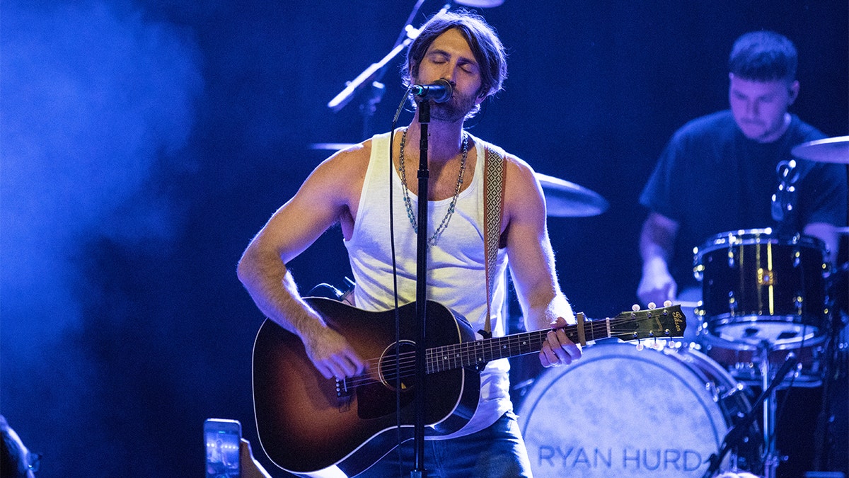 Ryan Hurd performs onstage at Exit In on February 28, 2019 in Nashville, Tennessee.