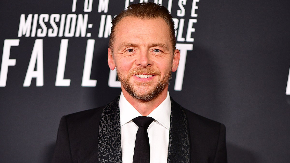 WASHINGTON, DC - JULY 22: Simon Pegg attends the 'Mission: Impossible - Fallout' U.S. Premiere at Lockheed Martin IMAX Theater at the Smithsonian National Air