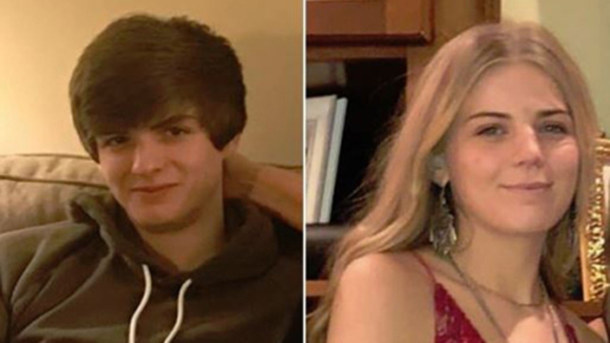 A teen is facing murder charges in Indiana in last week's disappearance of Thomas Grill, 18, (l.) and his girlfriend, Molley Lanham, 19, (r.). 