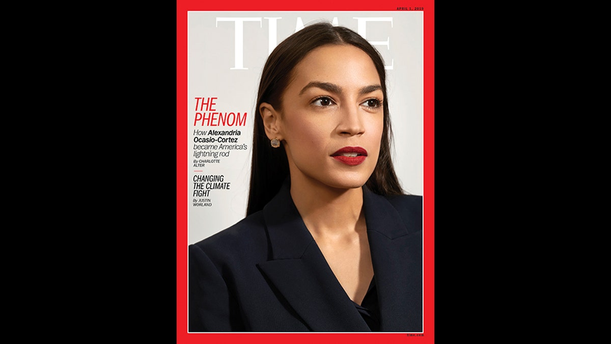 Rep. Alexandria Ocasio-Cortez was dubbed "The Phenom" on the cover of Time.