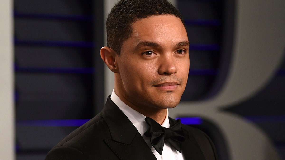 Trevor Noah arrives at the Vanity Fair Oscar Party on Sunday, Feb. 24, 2019, in Beverly Hills, Calif. (Photo by Evan Agostini/Invision/AP)