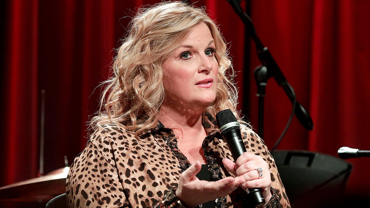 LOS ANGELES, CALIFORNIA - JANUARY 08: Trisha Yearwood speaks onstage at The Drop: Trisha Yearwood With Don Was & Al Schmitt at the GRAMMY Museum on January 08, 2019 in Los Angeles, California. (Photo by Rebecca Sapp/WireImage for The Recording Academy,)