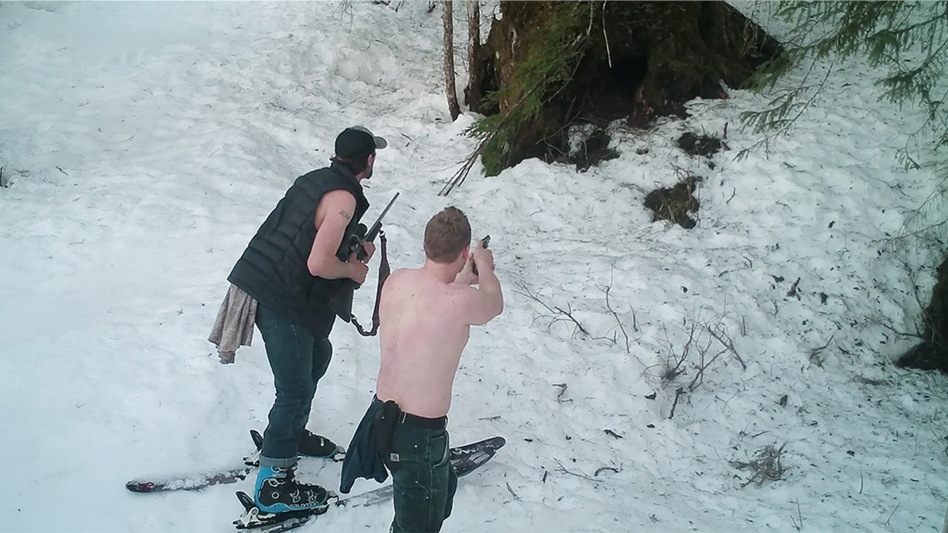 Poaching footage released of father and son in Alaska killing protected