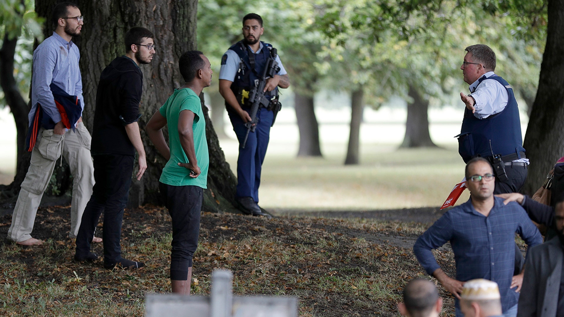 Police detained four people and defused explosive devices in what appeared to be a carefully planned attack. (AP Photo/Mark Baker)