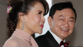 Exiled Thai leader is father of the bride ahead of election