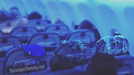 Passenger shamed for drying swimsuits on seat headrests during flight