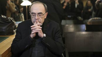 Top French cardinal sentenced in 'historic' case for not reporting child abuse by priest