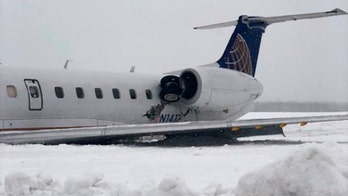 United Express plane missed runway entirely at Maine airport, report indicates