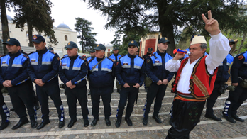 Albania opposition supporters try to storm parliament