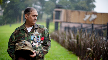 Recovery of Falklands war helmets helps heal wounds