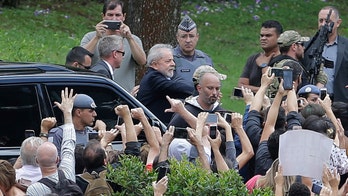 Brazil's Lula leaves prison for grandson's funeral