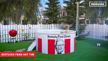 KFC launches crowdfunding campaign, hopes to bring bucket-shaped hot tubs to reality