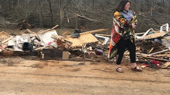 Alabama tornado survivors recover belongings and share their close calls