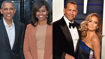 Barack and Michelle Obama sent Alex Rodriguez and Jennifer Lopez a congratulations note on their engagement