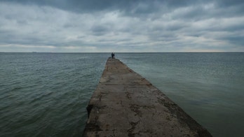 Baby blown into Black Sea, mother jumps in, passerby dives in to save both