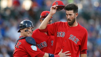 Red Sox pitcher Rick Porcello's surprising reaction after 'scary' line drive hits head