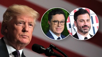 Donald Trump slams 'untalented' late-night hosts after Kimmel, Colbert mock him again