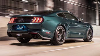 Action! Car thief smashed Ford Mustang 'Bullitt' through showroom's glass doors