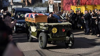 Decorated D-Day veteran honored at funeral with last ride on World War II Jeep
