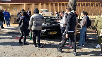 Video captures driver wrecking $280,000 Lamborghini outside supercar meet