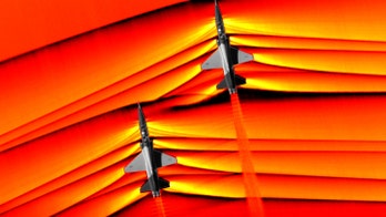 NASA captures first-ever images of intersecting shock waves from two supersonic jets