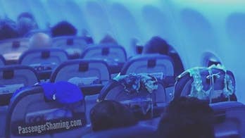 Passenger shamed for drying swimsuits on seat headrests during flight