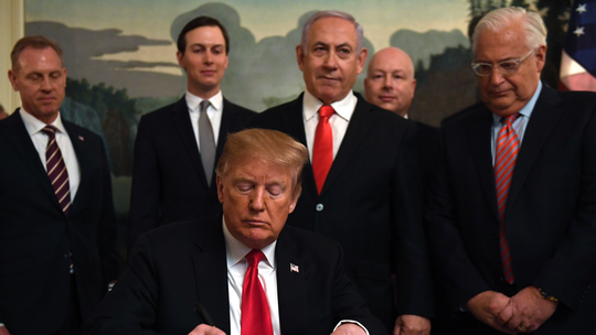 White House denies Camp David summit with Arab leaders is being planned to pitch Israeli-Palestinian peace plan