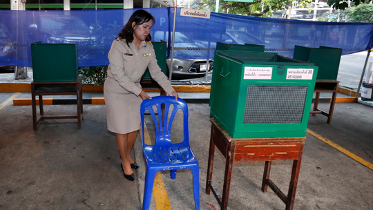 Voting underway in Thailand's first election since 2014 coup