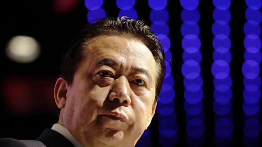 China expels ex-Interpol president from public office, party