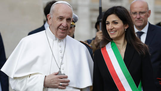 Pope honors Rome's legacy of integration over centuries