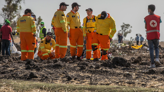 Ethiopian Airlines crash data shows 'clear similarities' with Lion Air accident, transport minister says