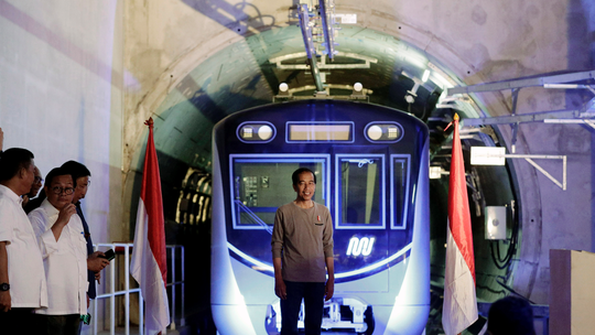 Indonesia's first subway opens in its gridlocked capital